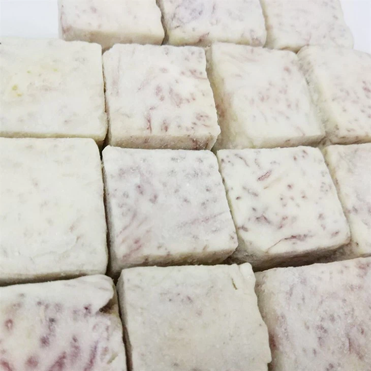 Frozen taro root